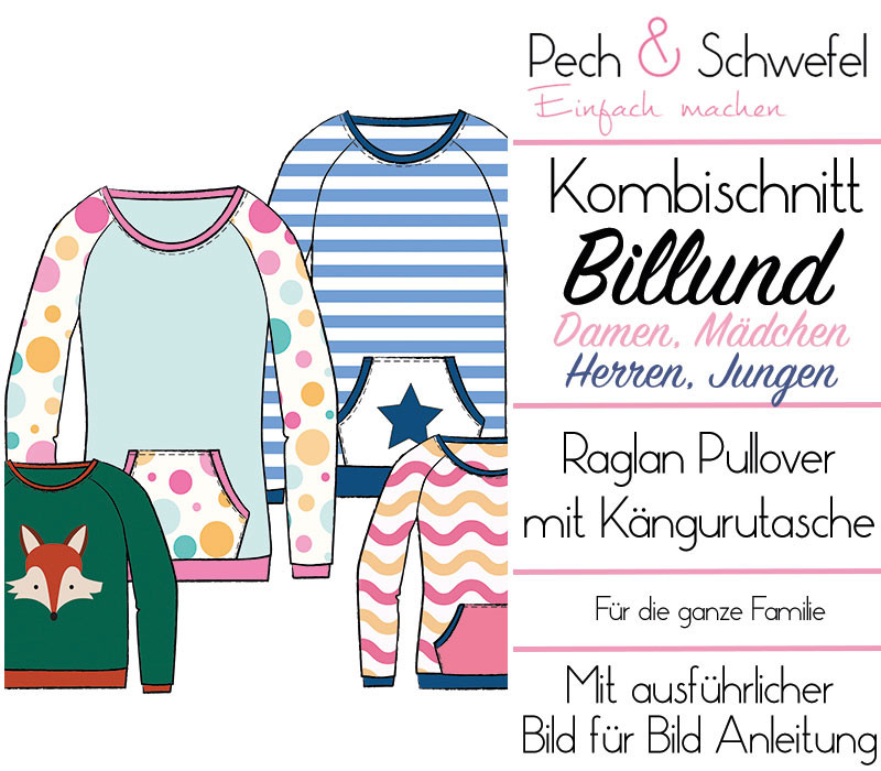 Ebook - Pullover - Kombi Billund von Pech und Schwefel